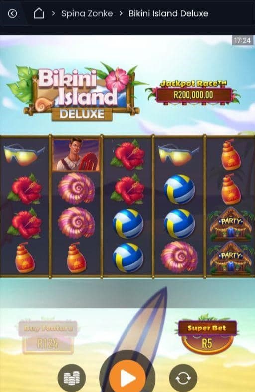 Mobile Play Experience bikini island