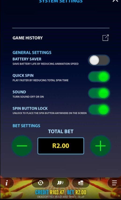 Mobile Play Experience dragon hot hold