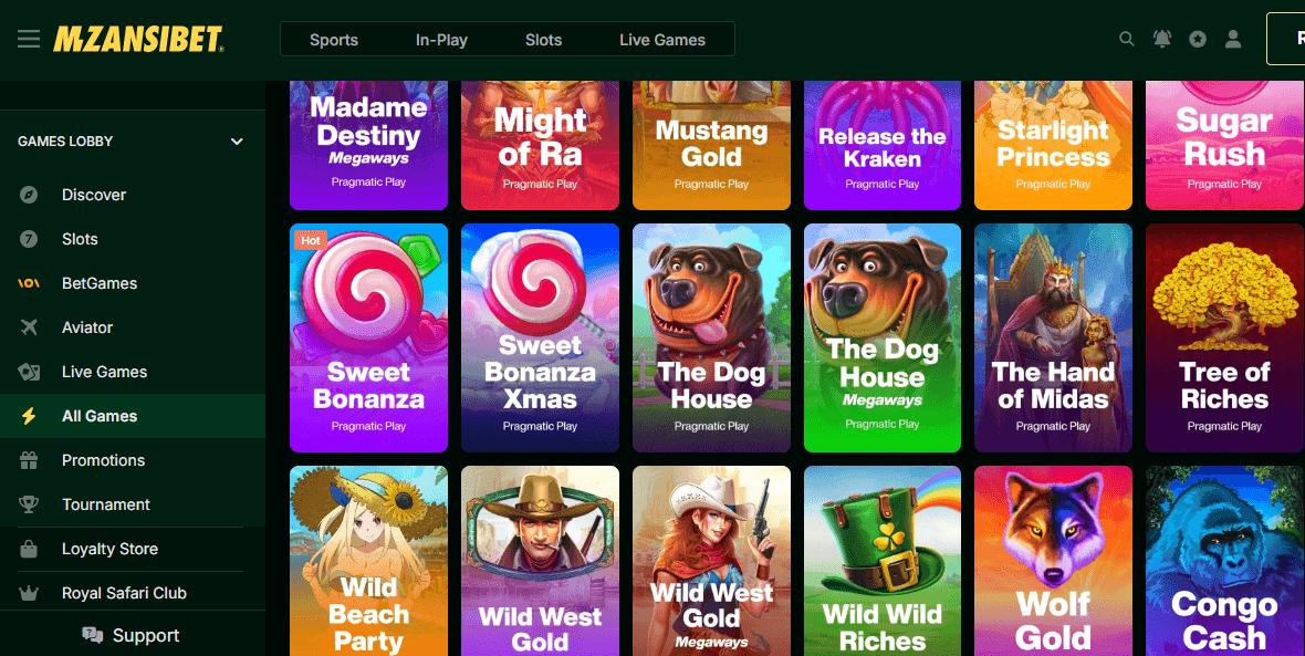 Once you have registered at a Dog House casino