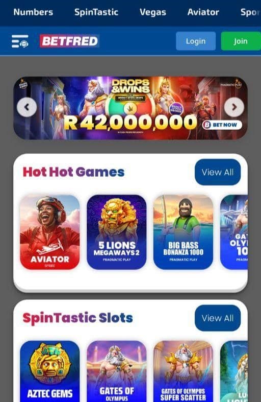 Open Betfred on your web browser 