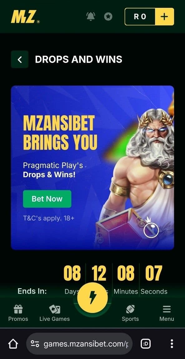 Other Promotions & Limited-Time Offers Mzansibet