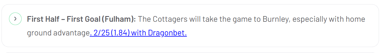 Over 1.5 first-half goals