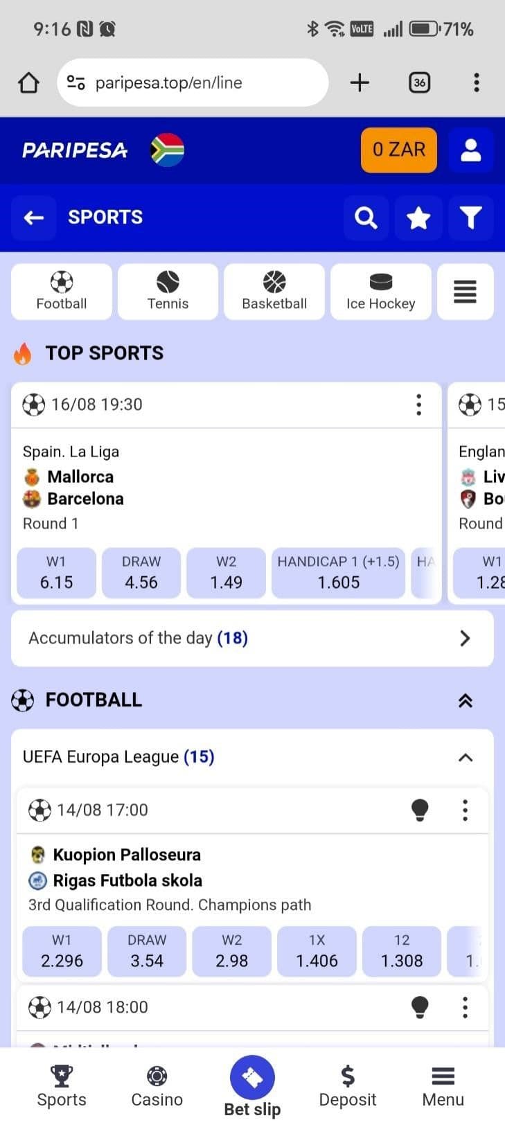 Paripesa Sports Betting Review