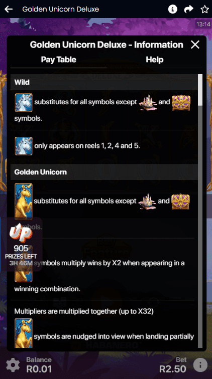 Golden Unicorn Deluxe Slot for Real Money Playing Guide