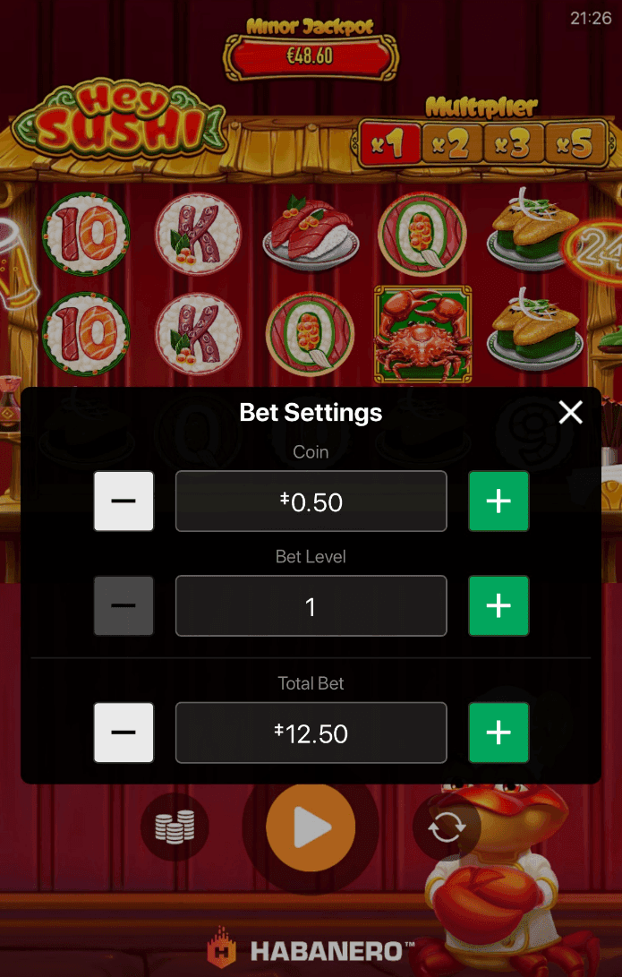 Hey Sushi Slot for Real Money Playing Guide
