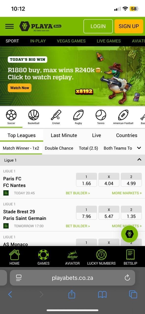 Playabets Mobile App Registration 