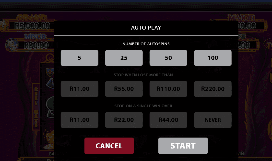 Press spin 5 treasures