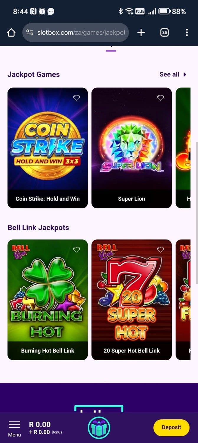 Progressive Jackpot Slots