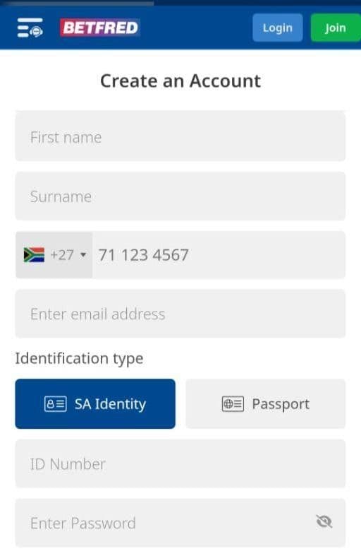 Provide all your details and double-check them