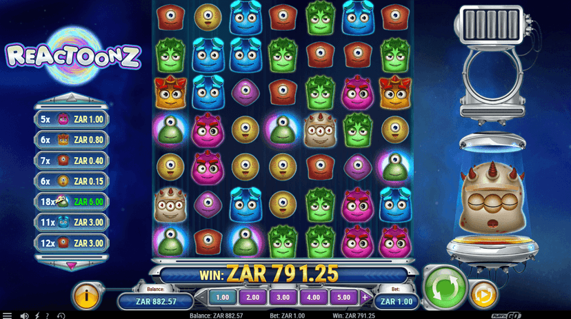 Reactoonz Demo & Review – Play for Free