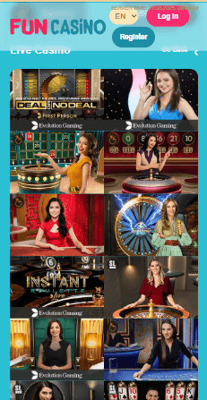 Real Casino Experience at Fun Casino 