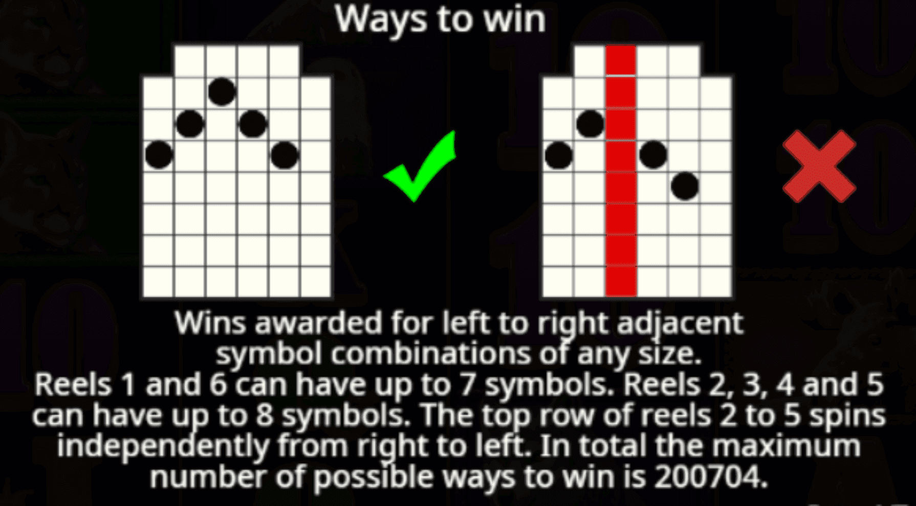 Reels, Rows, Paylines buffalo kings