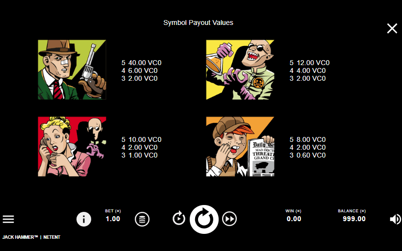 Regular Symbols jack hammer