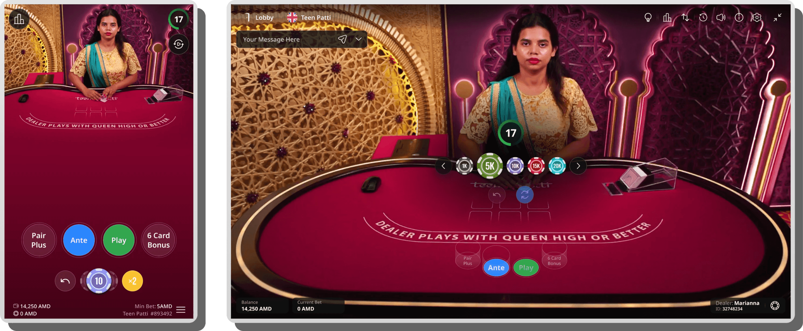 Rules & Gameplay of Live Teen Patti 