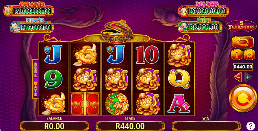 Set your stake 5 treasures