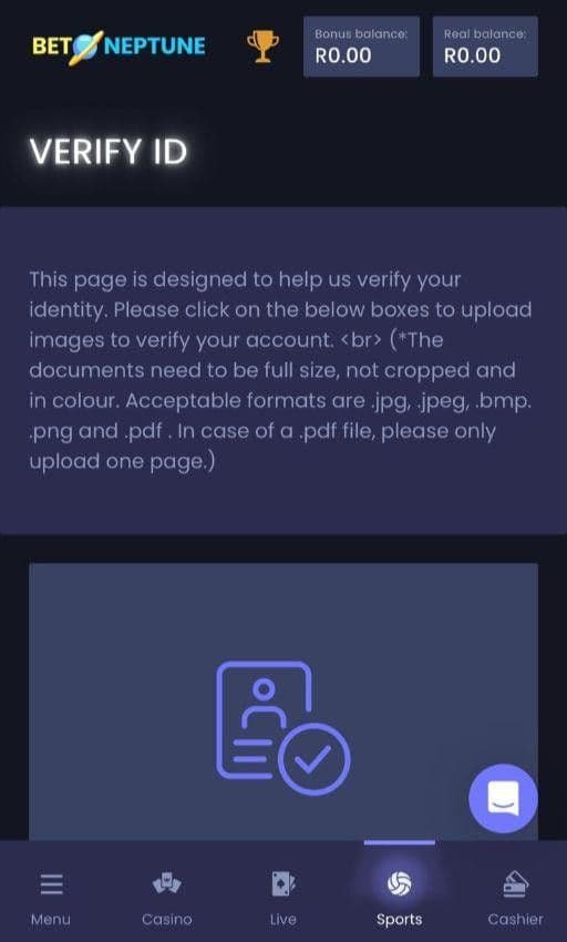 Sign Up Guide at BetNeptune
