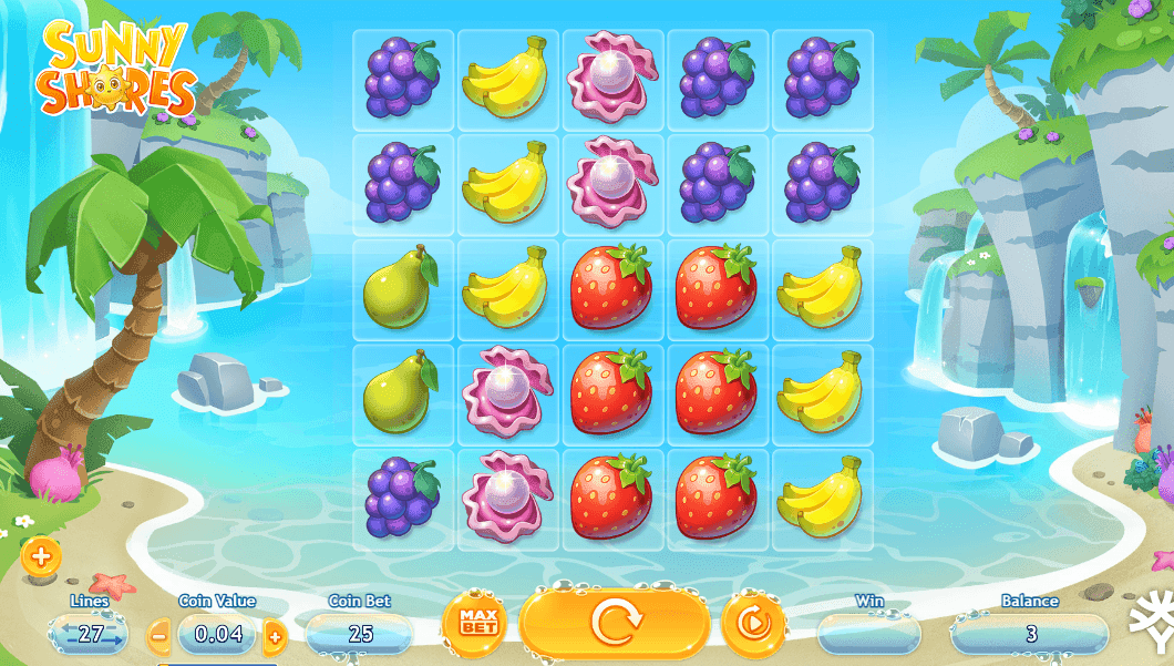 Slot Theme and Storyline Sunny shores
