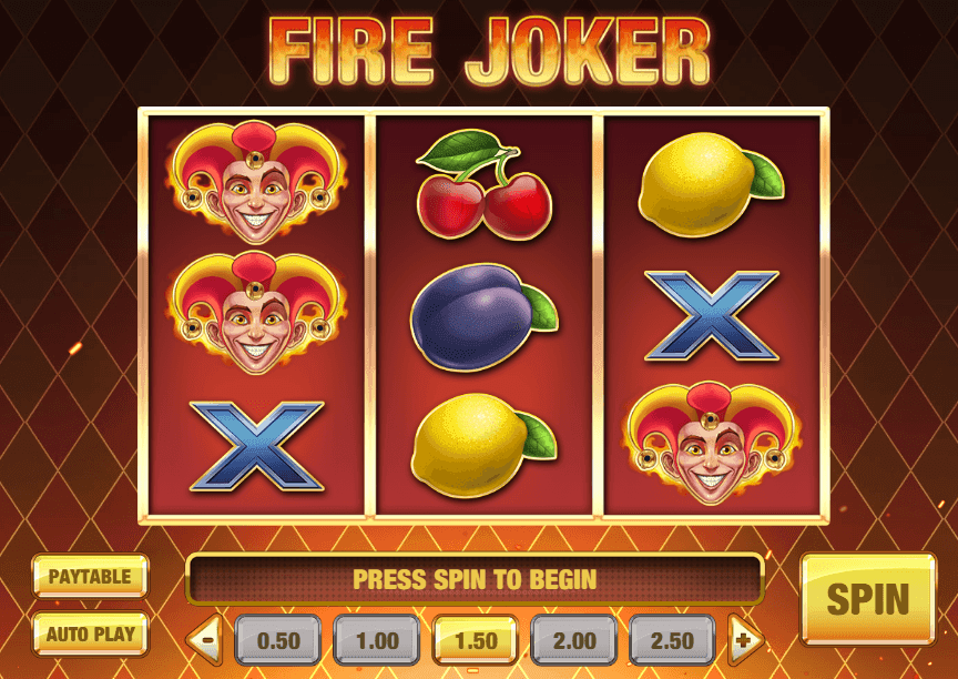 Slot Theme and Storyline fire joker slot!
