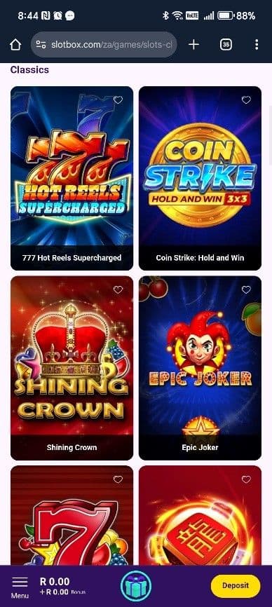 Slotbox Casino Review
