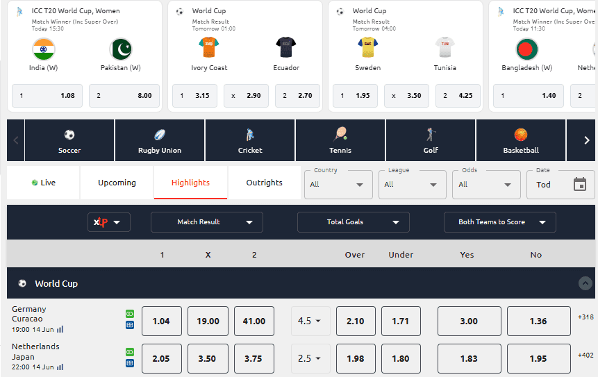Some Common Pre-Match Betting Terms