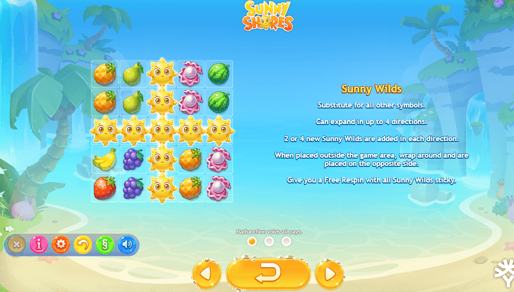 Special Symbols Sunny shores