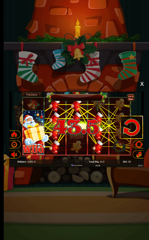 Special Symbols wild santa.