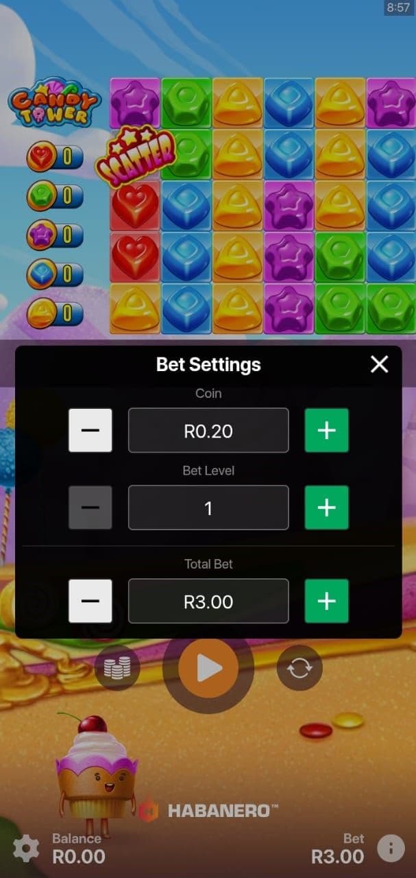 Start by adjusting your bet size 