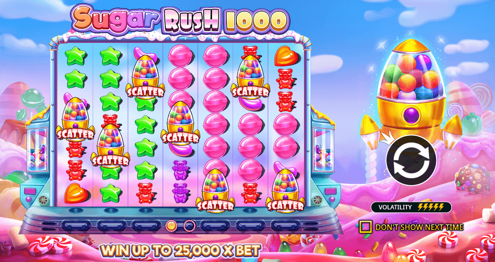 Sugar Rush 1000 Slot Demo & Review 