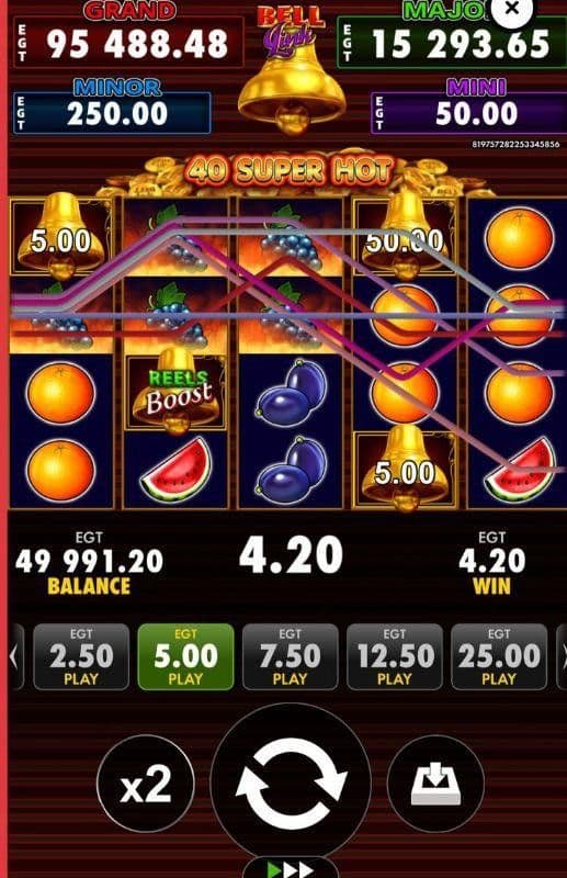 Symbols pay from left to right