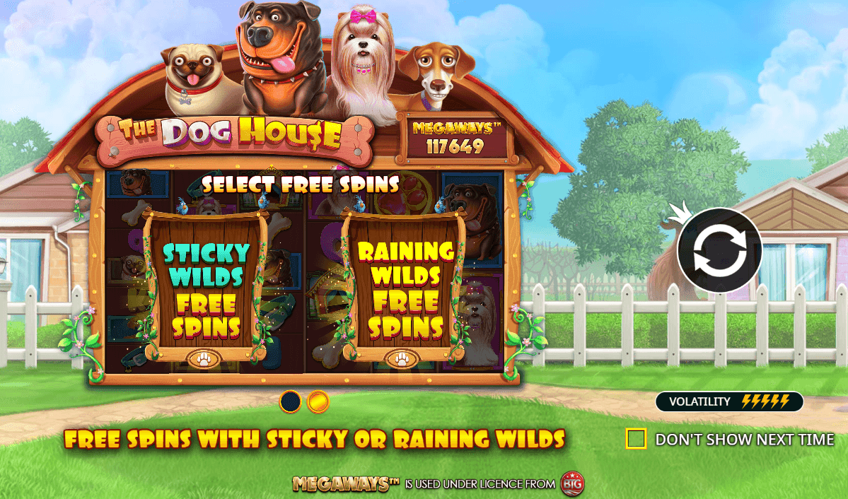 The Dog House Megaways.