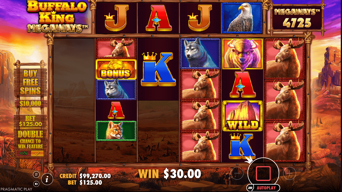 The Tumble Feature buffalo kings