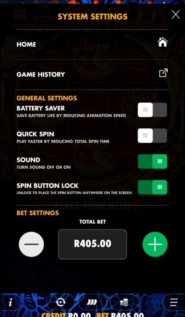 There are 3 spin speeds