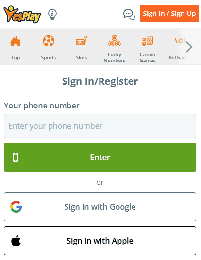 Verify your personal details