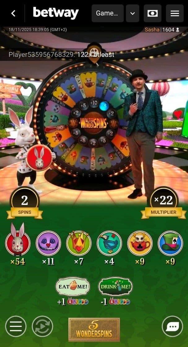 Wonderspins Bonus Round