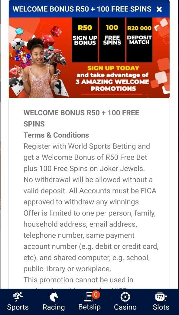 World Sports Betting Sports and Casino Welcome Package.jpg