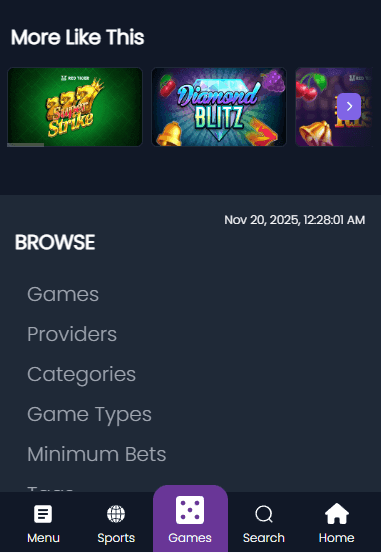 You can then change to the real cash mode