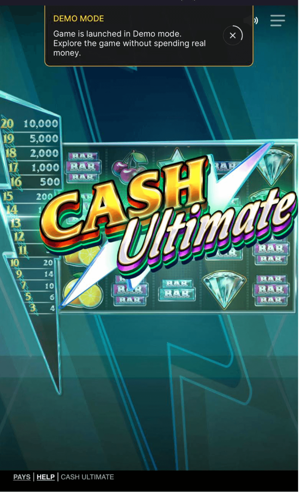 cash ultimate Cash Ultimate Demo Version and Free Play.png
