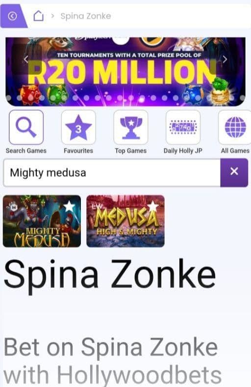 find Might Medusa in the Spina Zonke library 