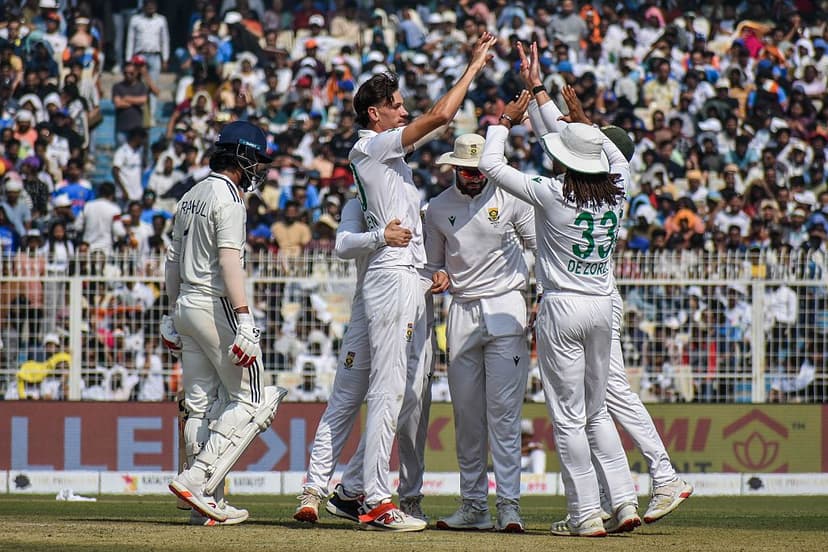 India v South Africa Test - Day 3.