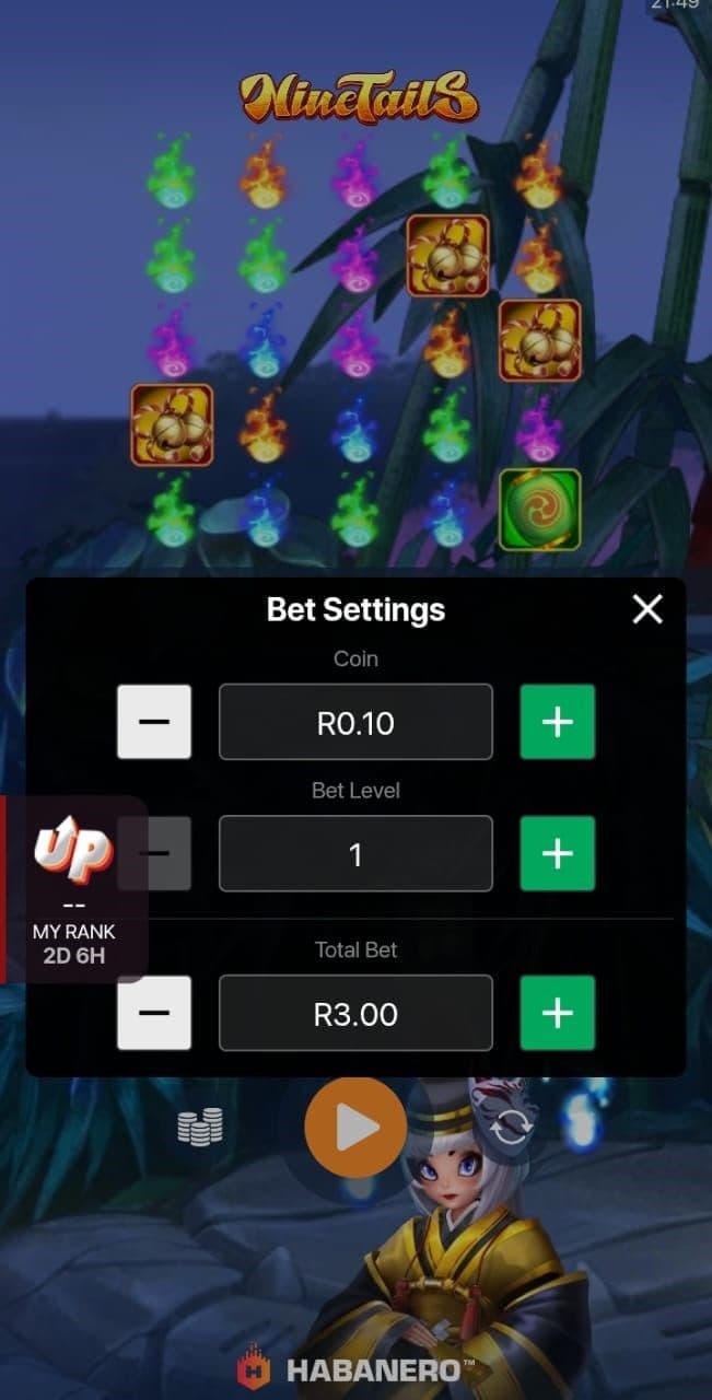 Adjust the bet size as per your budget