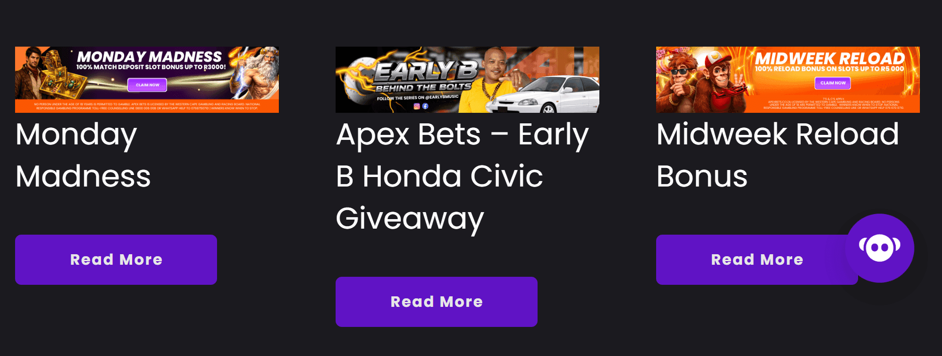 Apex Bets Casino Promotions