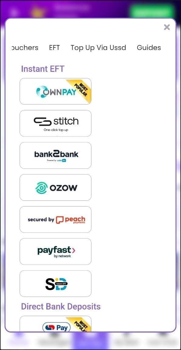 Be sure to claim the casino's welcome bonus..