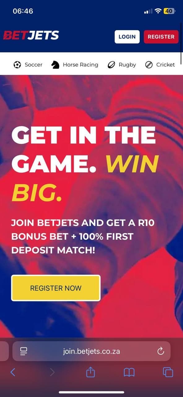 BetJets Registration Guide