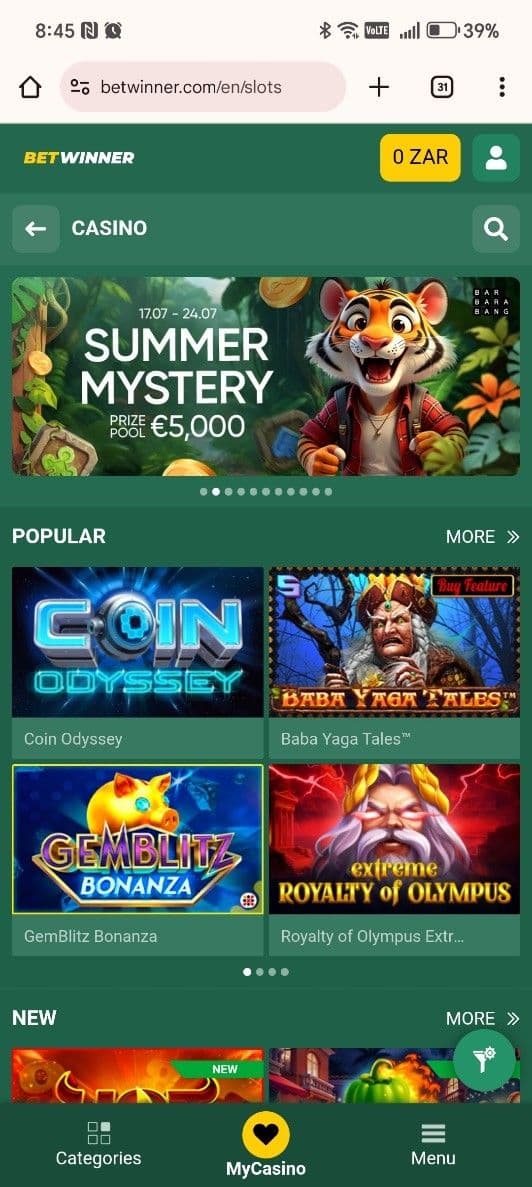 BetWinner Registration Guide