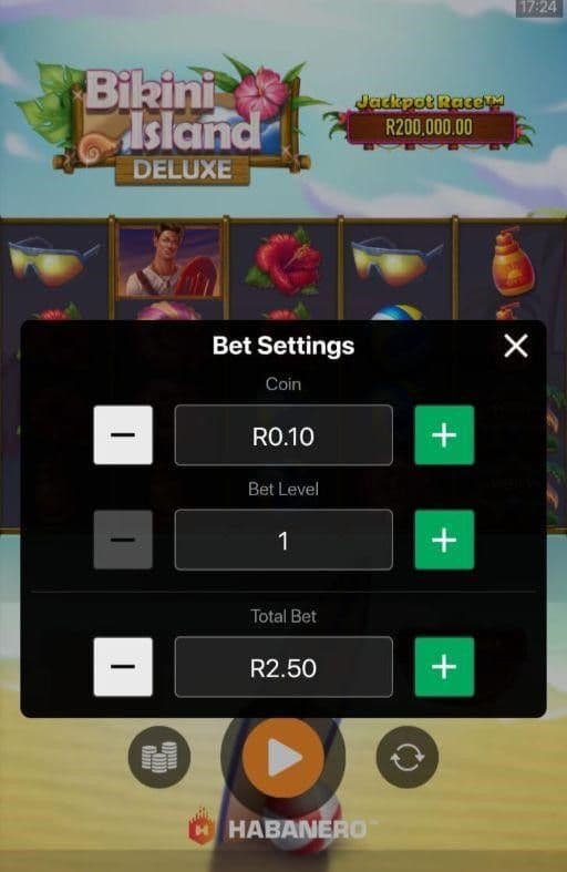 Betting Range bikini island
