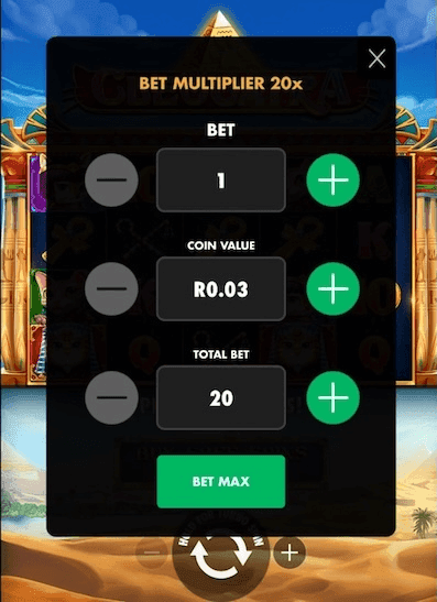 Betting Range cleocatra