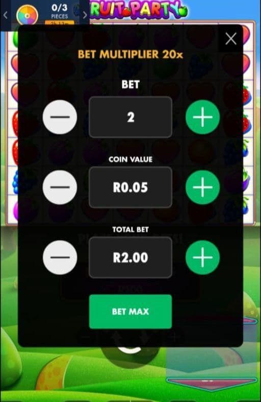 Betting Range fruit party