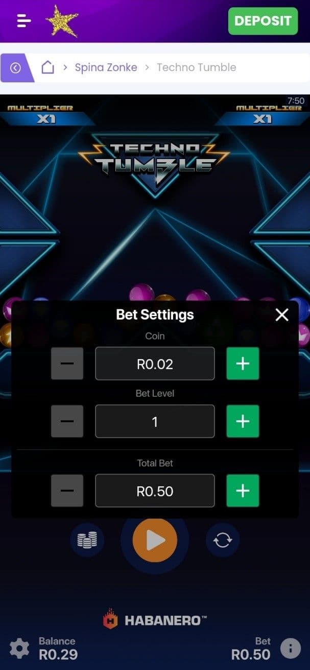 Betting Range techno tumble