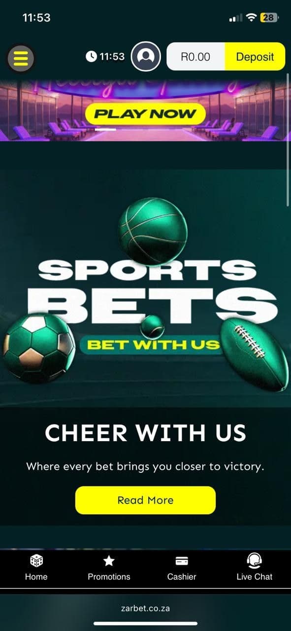 Claim Your ZARbet Bonuses