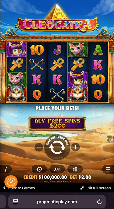 Cleocatra Free Play and Demo Version